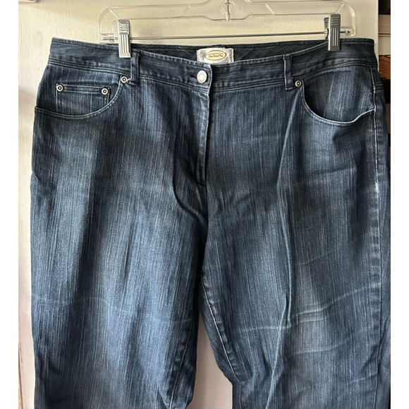 Women's Talbots Jeans Size 14 Long Blue Denim - Picture 1 of 4